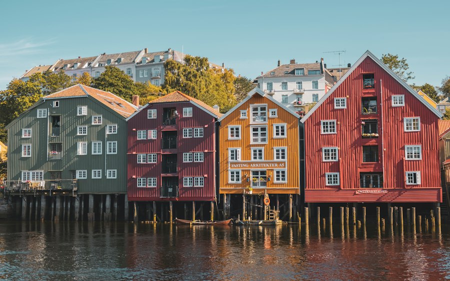 Trondheim canal photo spots: Top 6 Views
